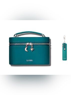 La Mer Celestial Medium Vanity and Lip Case.  Limited Edition